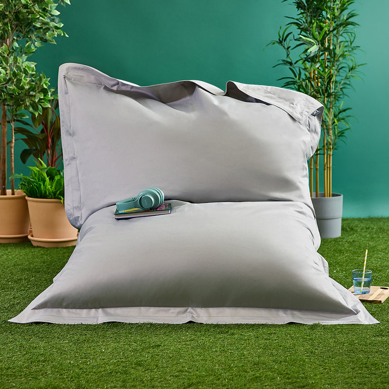 Bazaar Bag® Indoor-Outdoor Giant Bean Bag - Grey
