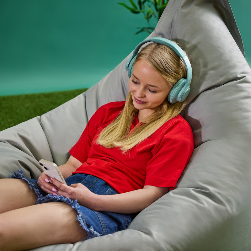 Bazaar Bag® Indoor-Outdoor Giant Bean Bag - Grey