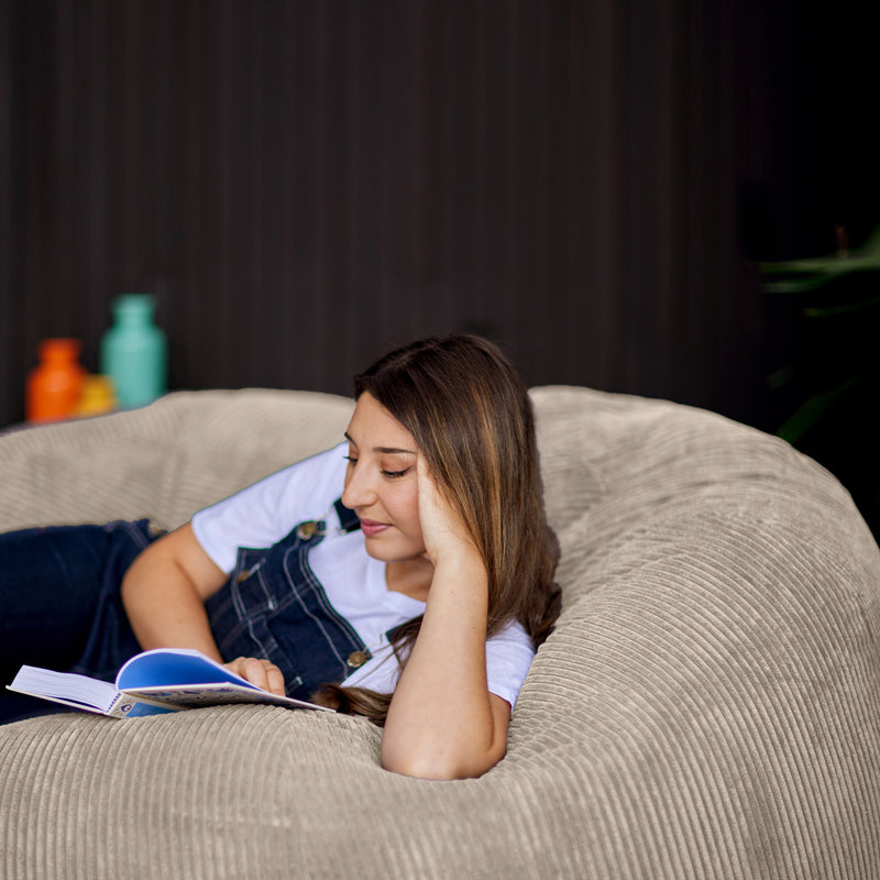 Soul Giant Two-Seater Bean Bag - Natural