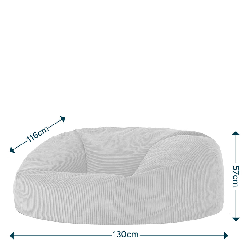 Soul Giant Two-Seater Bean Bag - Natural