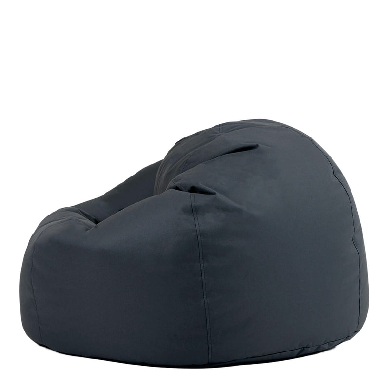 Kingston Water-Resistant Classic Bean Bag - Charcoal Grey