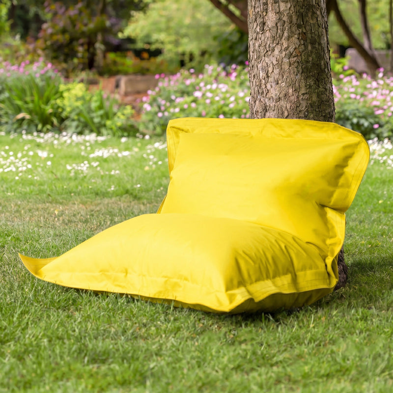 Kids Big Bag Indoor-Outdoor Floor Cushion Bean Bag - Yellow