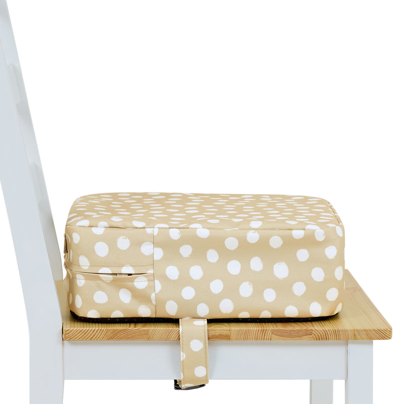 Kids Printed Booster Seat - Spots Natural