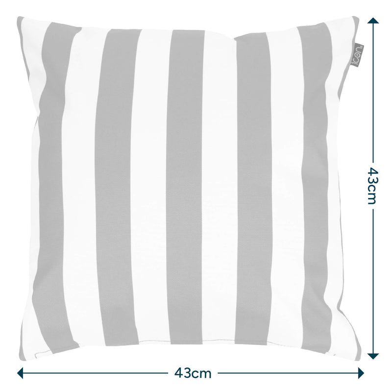 Stripe Indoor-Outdoor Cushion - Yellow