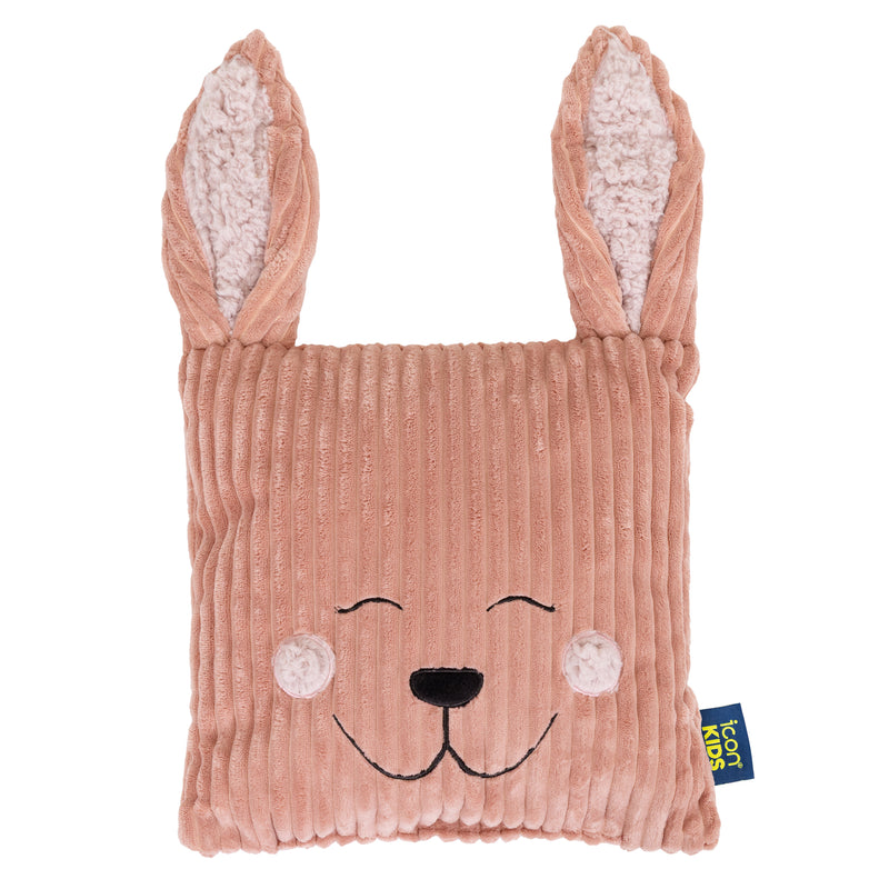 Kids Robyn Rabbit Cord Cushion - Dawn Pink