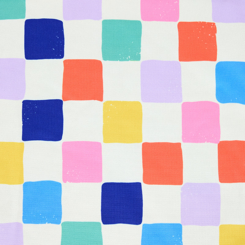 Kids Printed High Back Booster Seat - Checkered Print