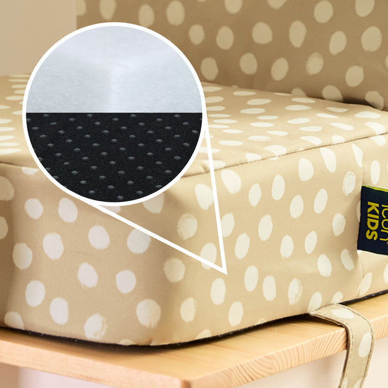 Kids Printed High Back Booster Seat - Spots Natural