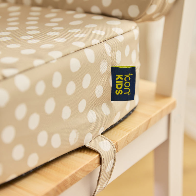 Kids Printed High Back Booster Seat - Spots Natural