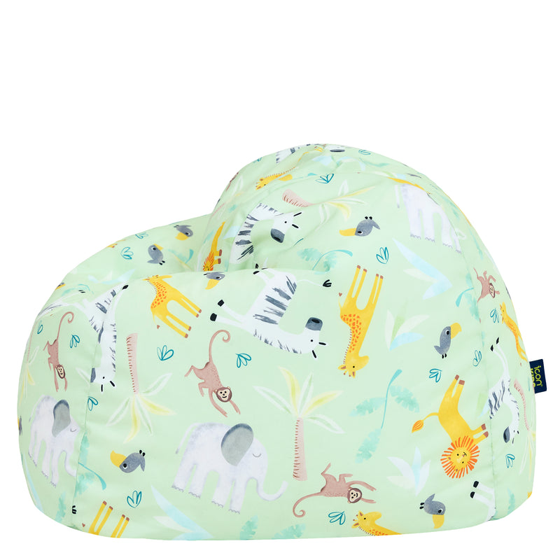 Kids Kingston Muted Safari Print Classic Bean Bag