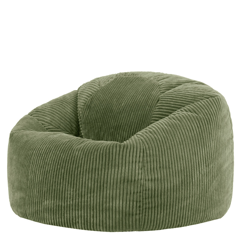 Kingston XL Cord Classic Bean Bag - Sage Green
