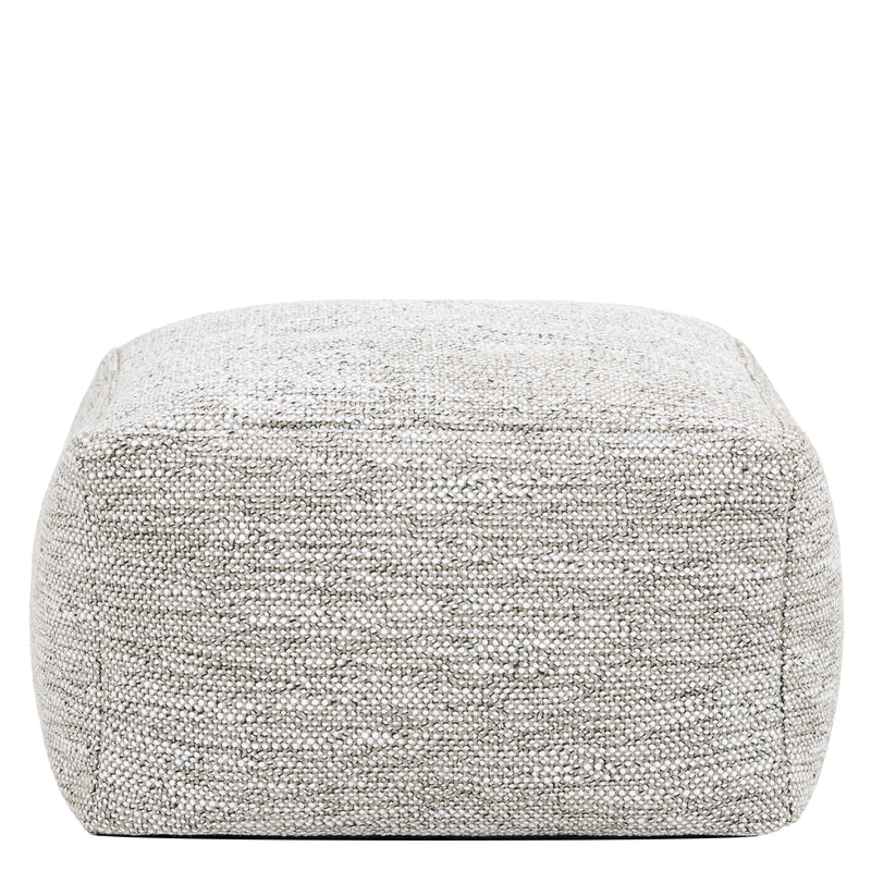 Amara Woven Footstool Bean Bag - Natural