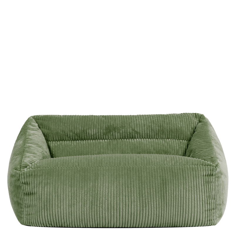 Kids Cecilia Cord Bean Bag Sofa - Sage Green