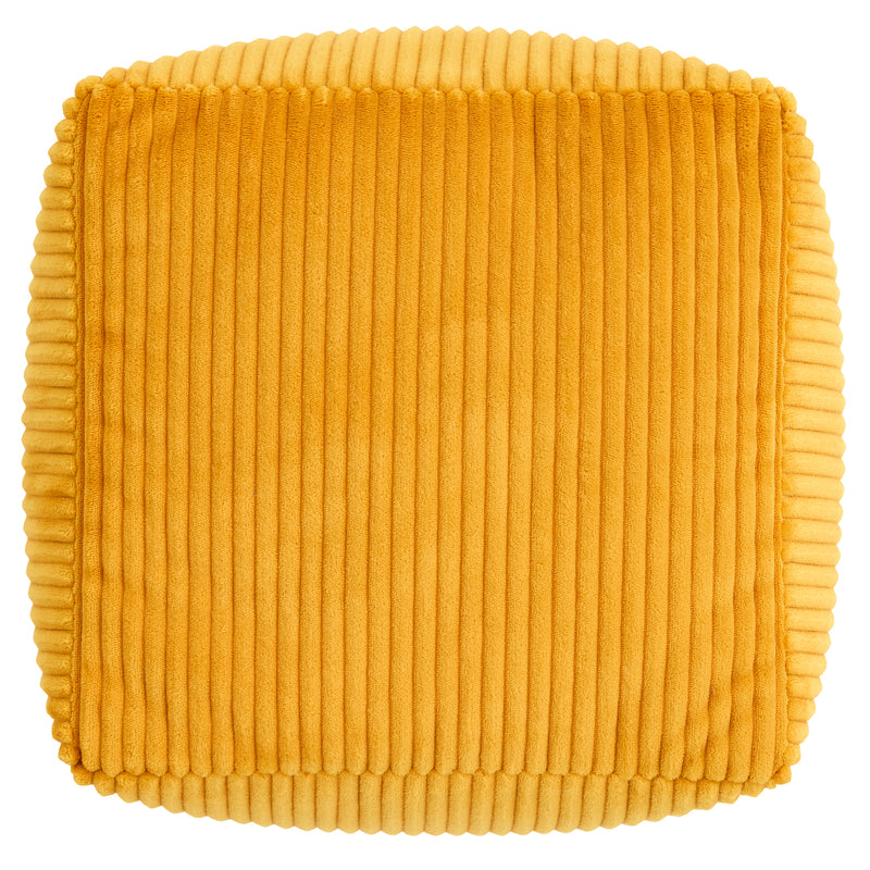 Mini Amara Cord Square Footstool - Ochre