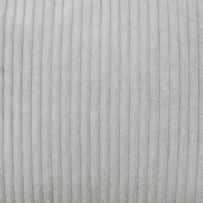 Mini Amara Cord Square Footstool - Grey