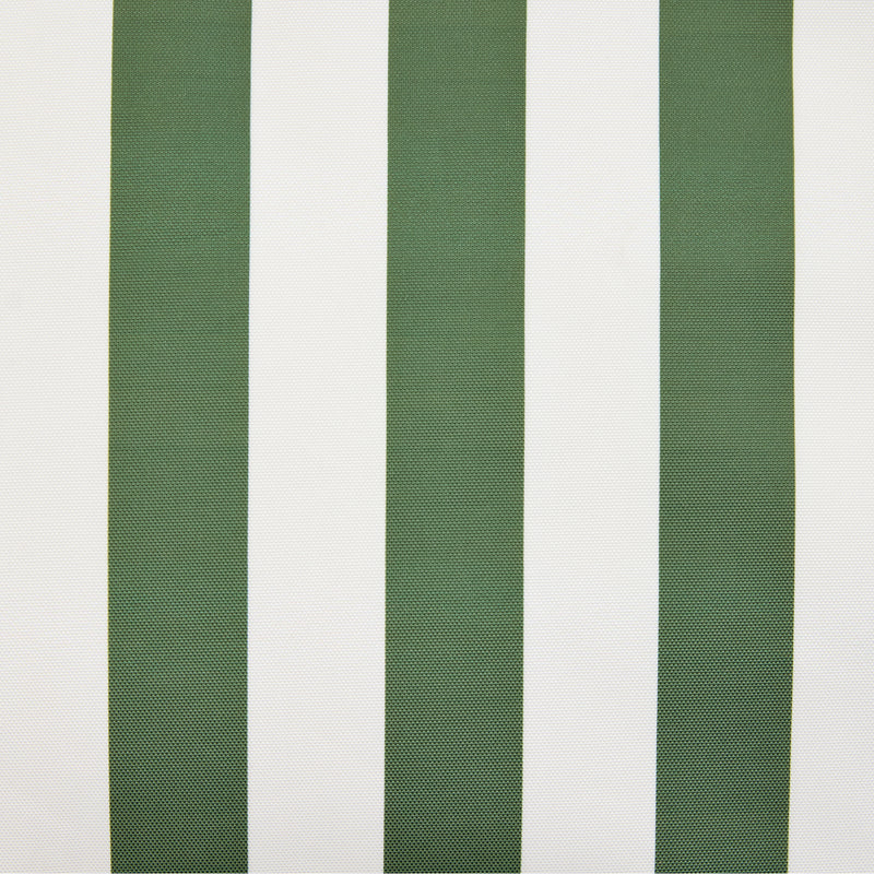 Pet Floor Cushion - Medium - Checkerboard Stripe Sage Green