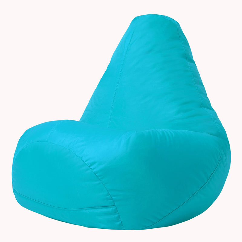 Highback Gamer Beanbag Indoor-Outdoor - Aqua