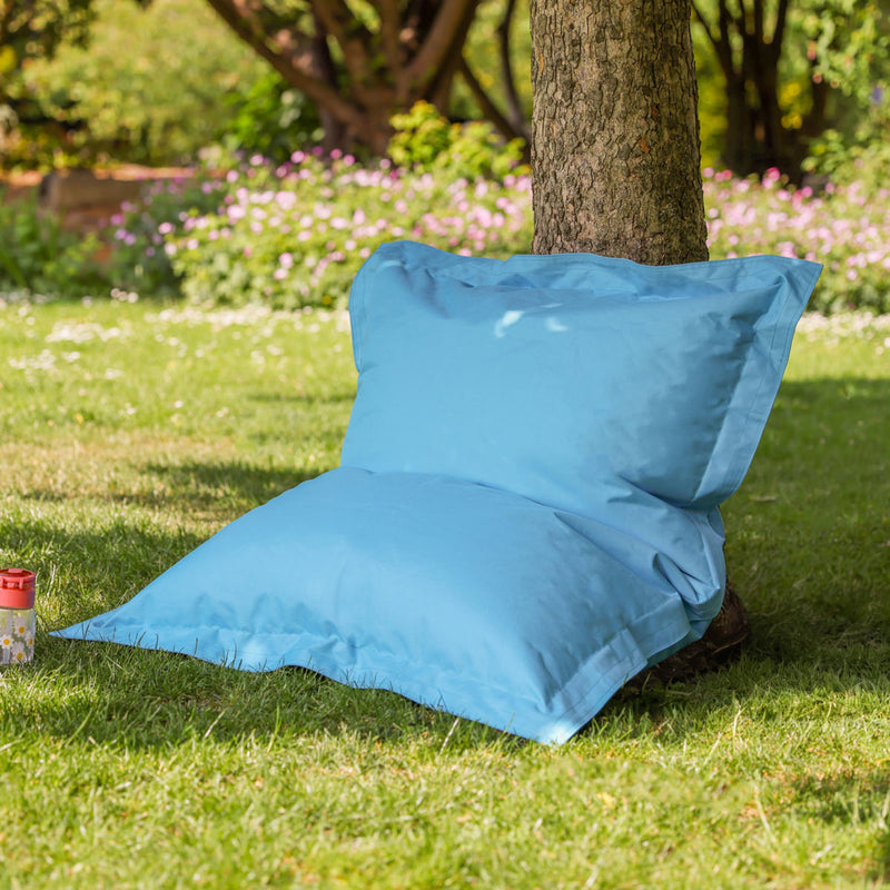 Kids Big Bag Indoor-Outdoor Floor Cushion Bean Bag - Aqua