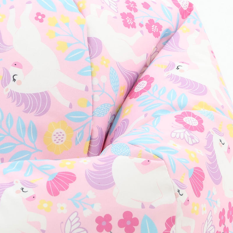 Kids Unicorn Print Classic Bean Bag
