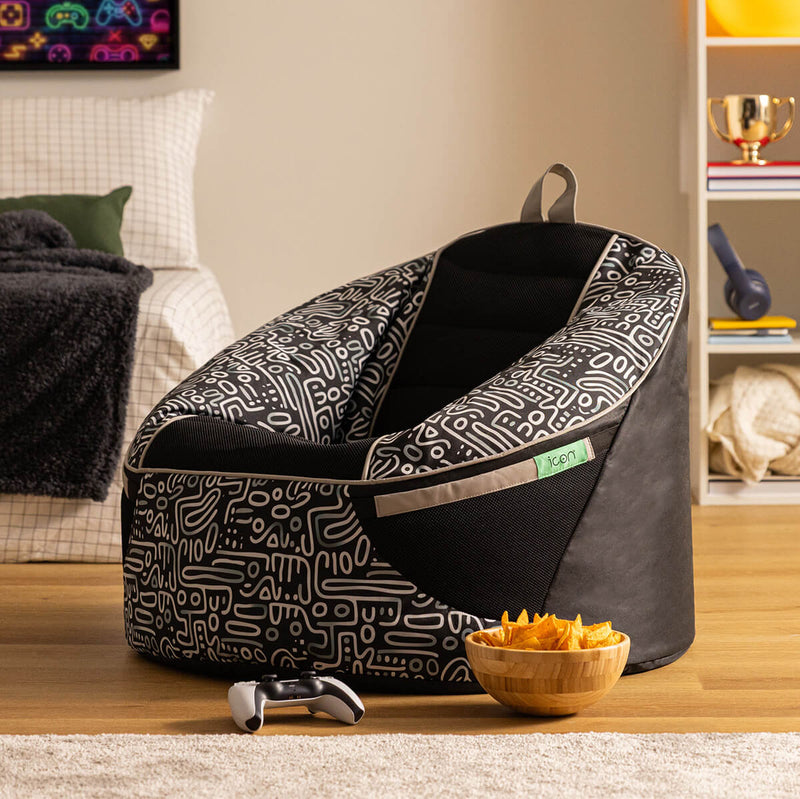 Alpha Kids Gaming Chair - Black