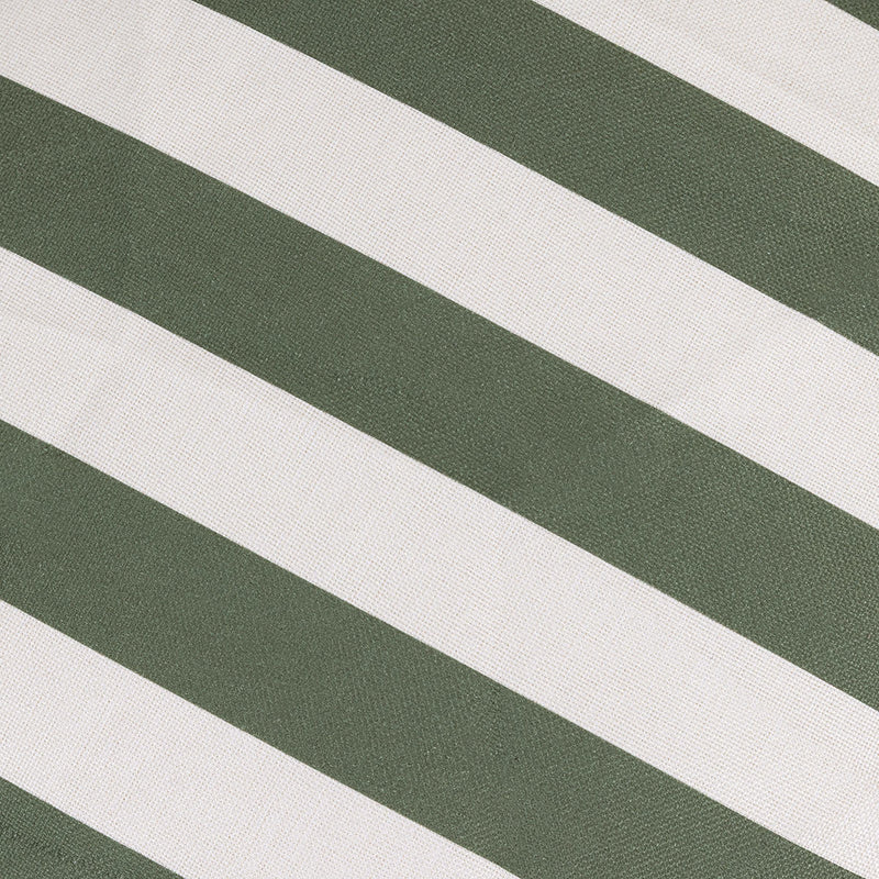 Natalia Striped Woven Armchair Bean Bag - Sage Green