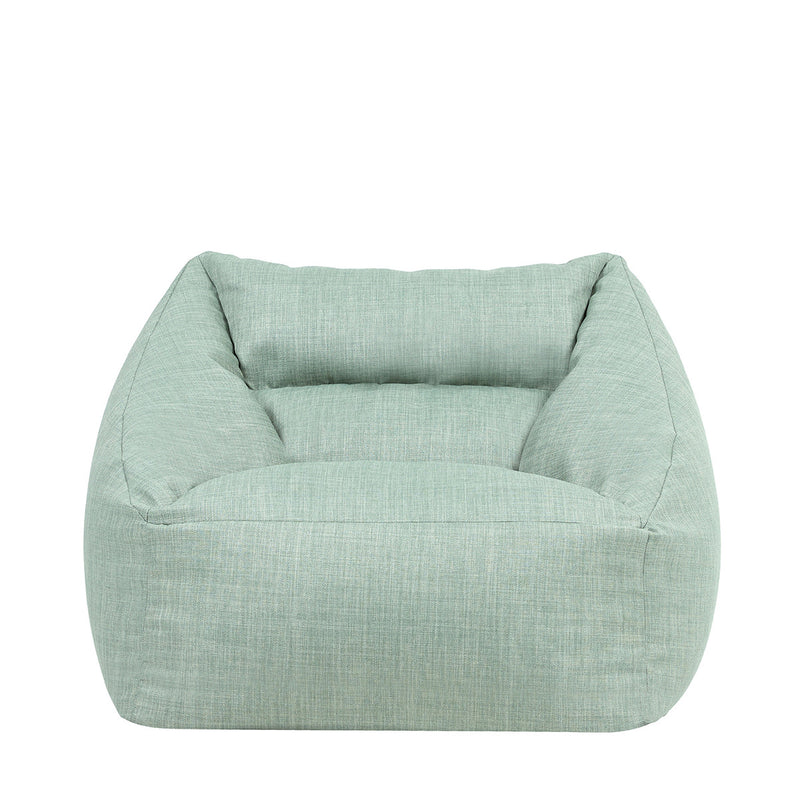 Natalia Indoor-Outdoor Armchair Bean Bag - Green