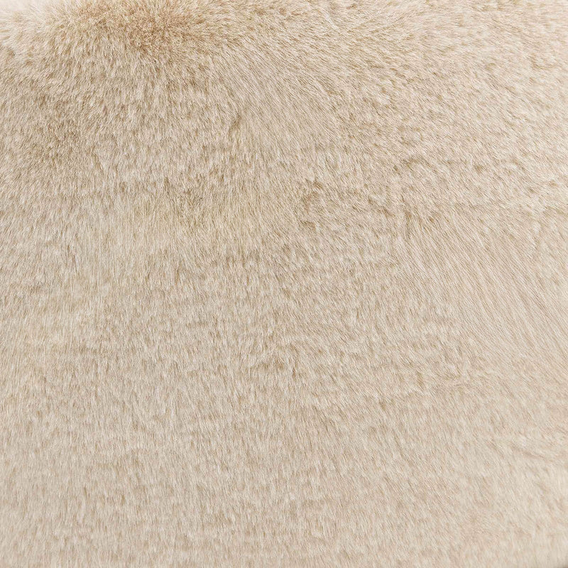 Natalia Faux Luxe Fur Armchair Bean Bag - Natural