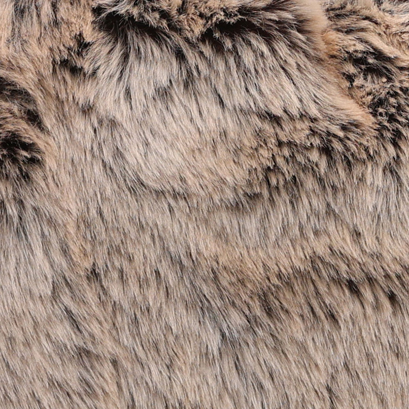 Faux Fur Cocoon Bean Bag - Mink