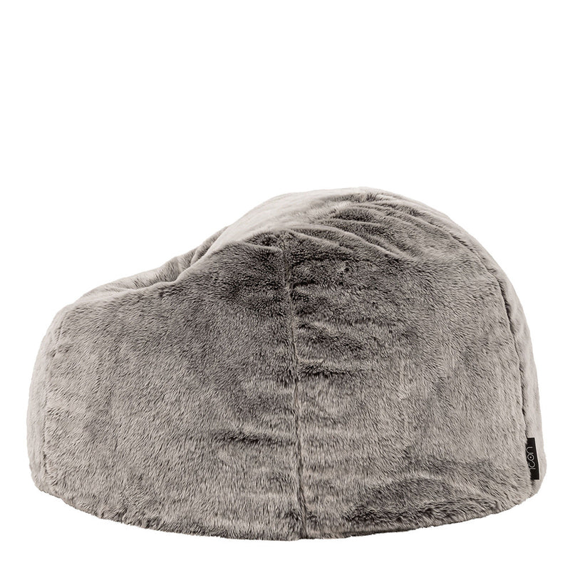 Faux Fur Bean Bag - Arctic Wolf