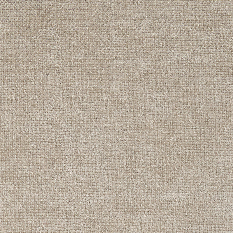 Amara Chenille Square Footstool - Natural