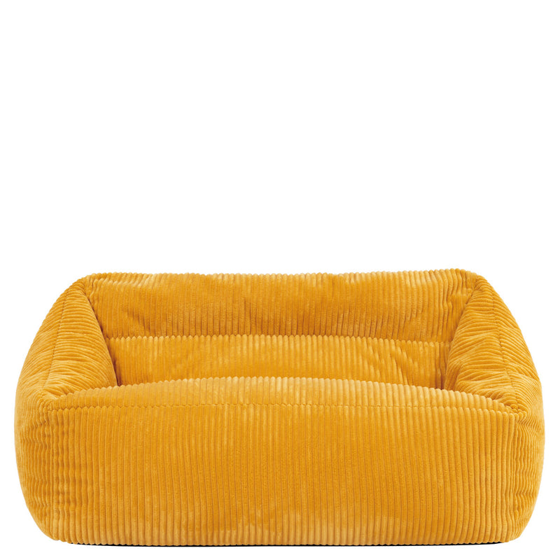 Kids Cecilia Corduroy Sofa Bean Bag - Yellow