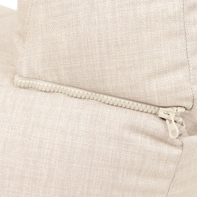 Noa Modular Bean Bag Chair - Outdoor Woven - Natural